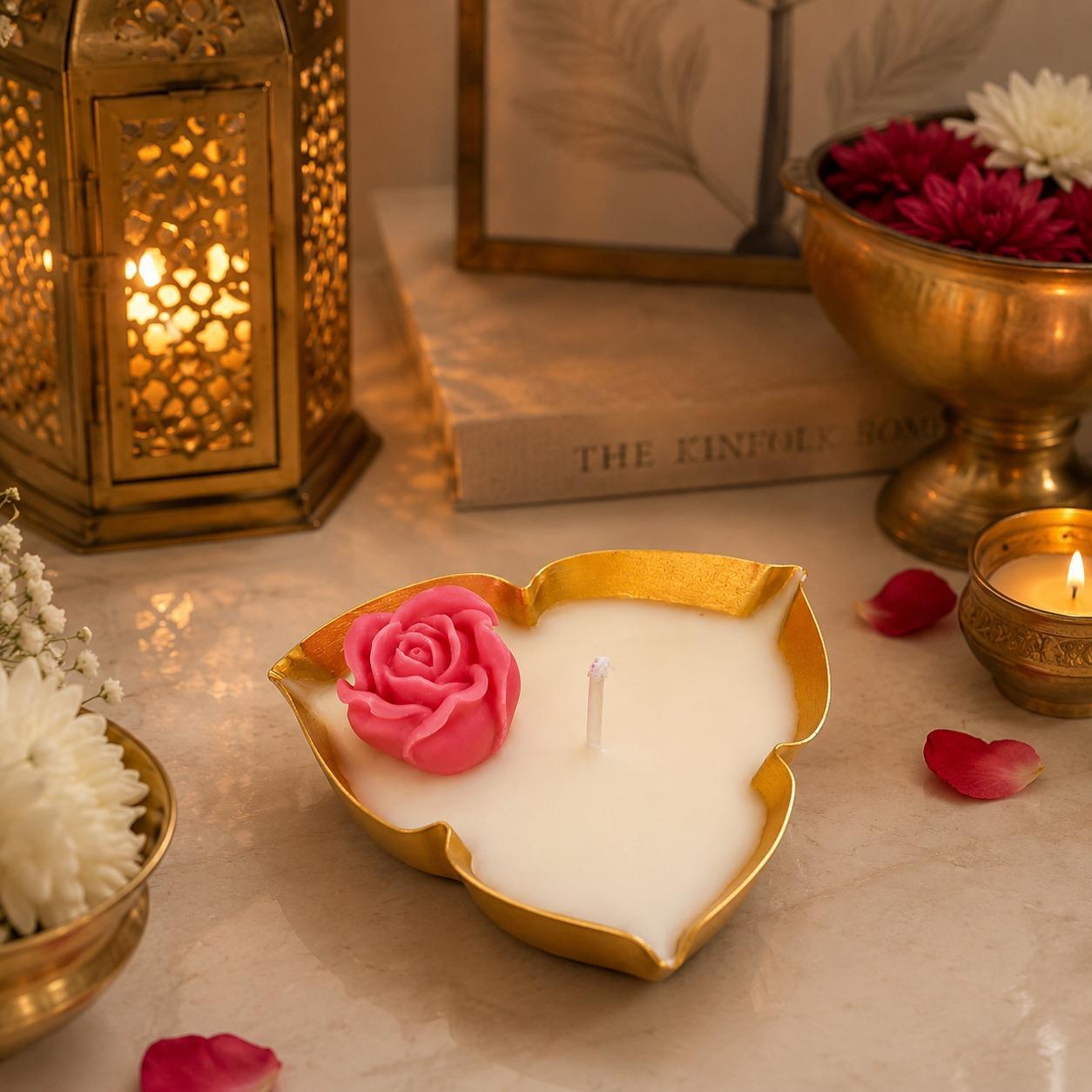 Triangular Urli Candle - Image 2